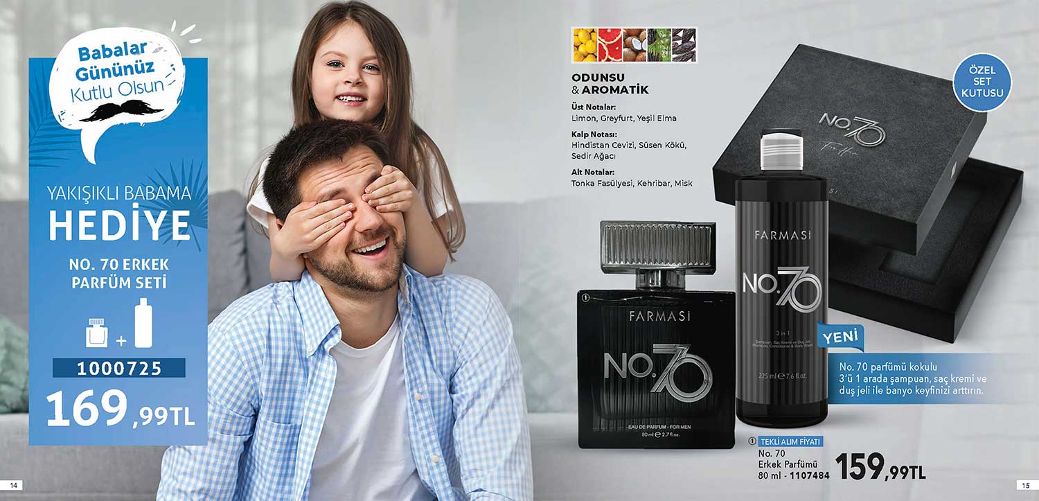 farmasi babalar gunu kampanyasi no 70 parfum